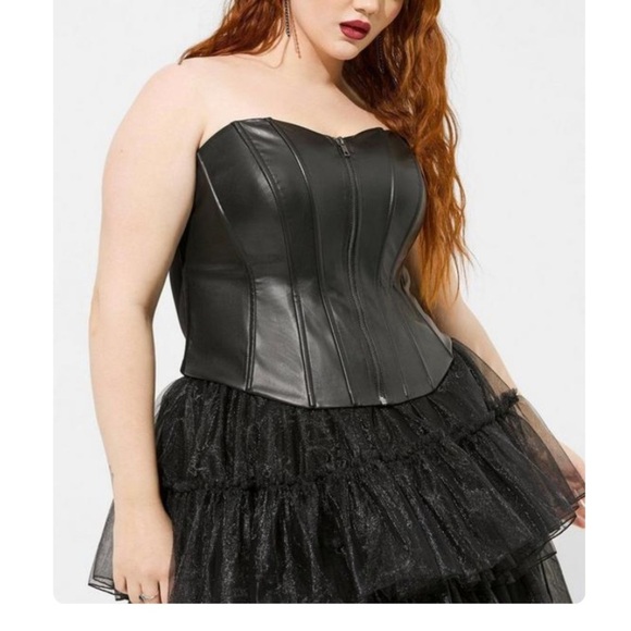 TORRID CORSET AND TULLE SKIRT SET Halloween Costume - Picture 3 of 9